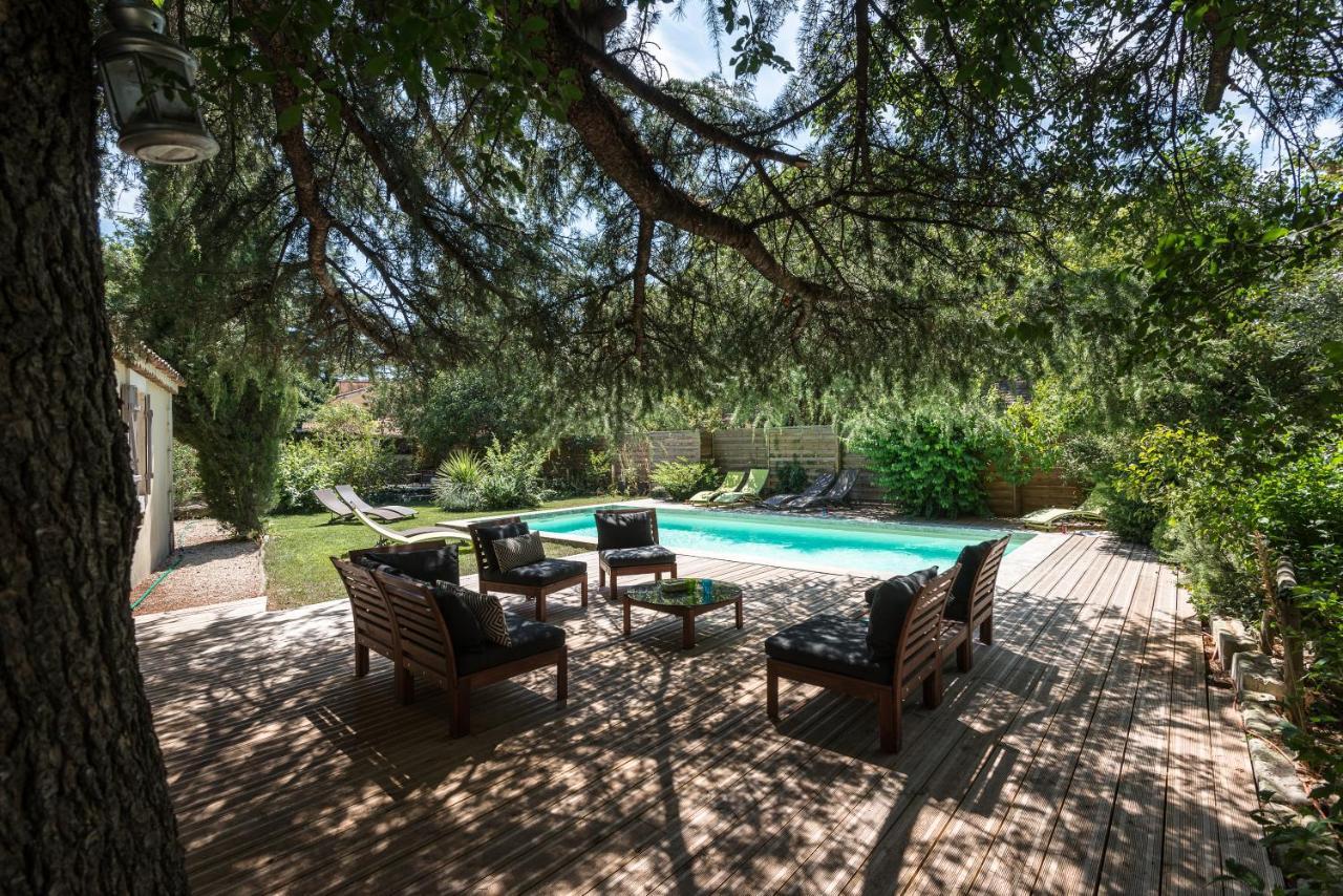 Hotel Mas Vidau Porte Des Alpilles Saint-Étienne-du-Grès Eksteriør bilde