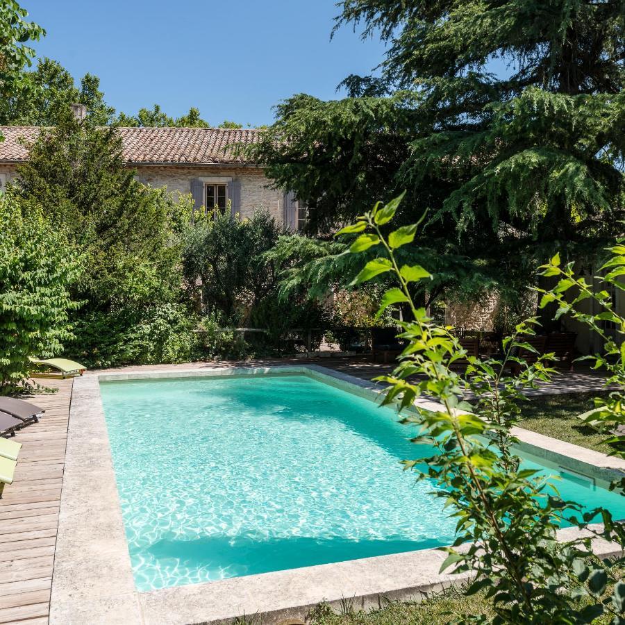 Hotel Mas Vidau Porte Des Alpilles Saint-Étienne-du-Grès Eksteriør bilde