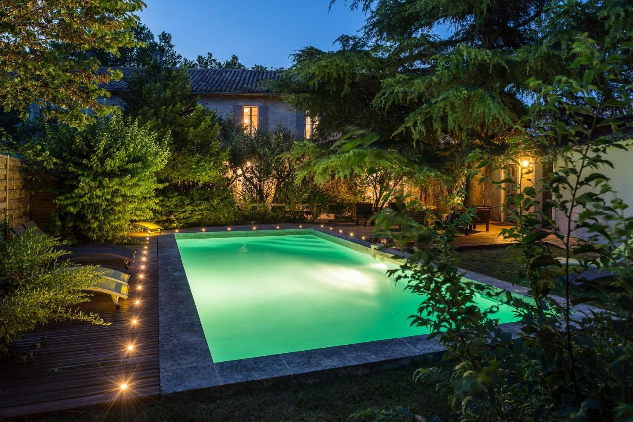 Hotel Mas Vidau Porte Des Alpilles Saint-Étienne-du-Grès Eksteriør bilde